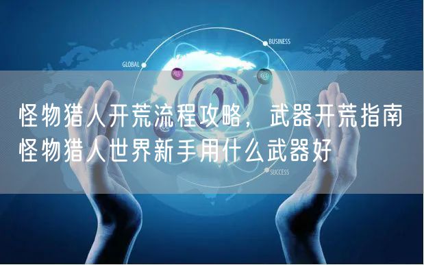 怪物猎人开荒流程攻略，武器开荒指南 怪物猎人世界新手用什么武器好