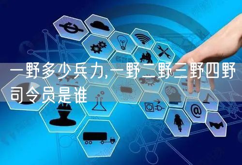 一野多少兵力,一野二野三野四野司令员是谁