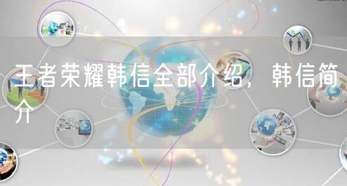 王者荣耀韩信全部介绍，韩信简介