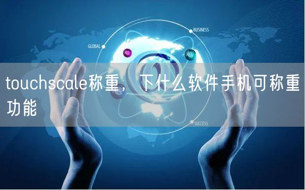 touchscale称重,下什么软件手机可称重功能