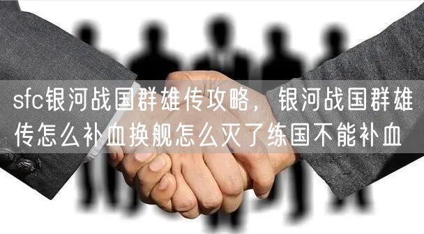 sfc银河战国群雄传攻略，银河战国群雄传怎么补血换舰怎么灭了练国不能补血