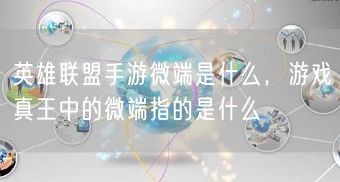 英雄联盟手游微端是什么，游戏真王中的微端指的是什么