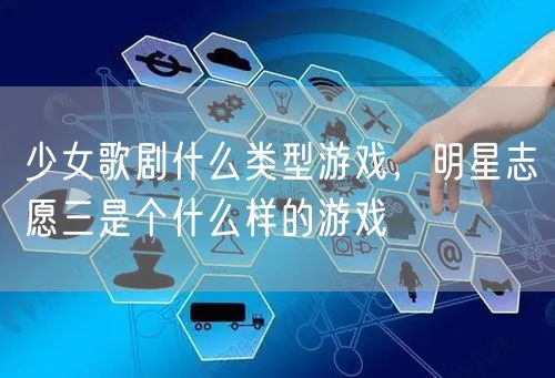 少女歌剧什么类型游戏，明星志愿三是个什么样的游戏