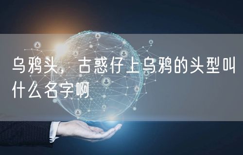 乌鸦头，古惑仔上乌鸦的头型叫什么名字啊