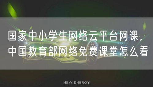 国家中小学生网络云平台网课,中国教育部网络免费课堂怎么看