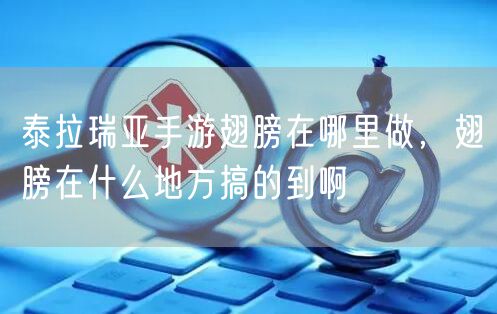 泰拉瑞亚手游翅膀在哪里做，翅膀在什么地方搞的到啊