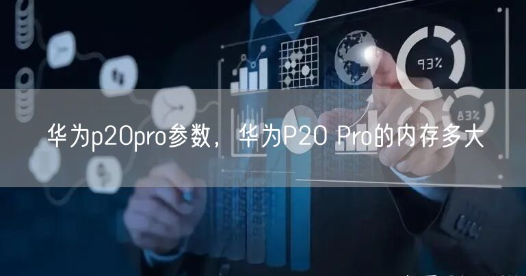 华为p20pro参数，华为P20 Pro的内存多大