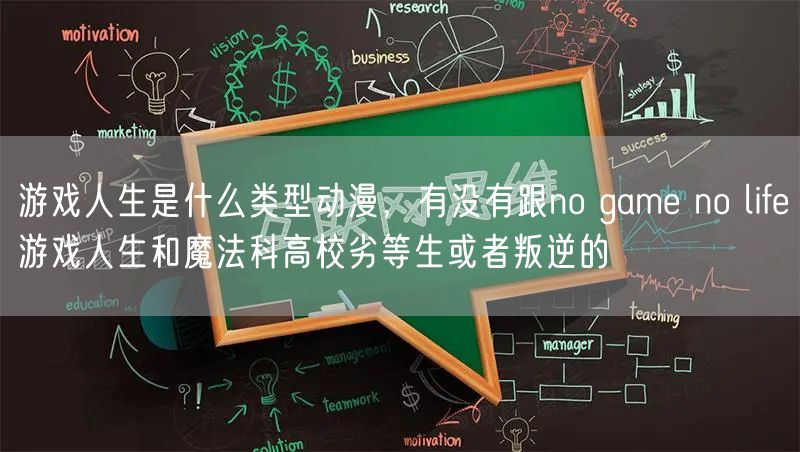 游戏人生是什么类型动漫，有没有跟no game no life游戏人生和魔法科高校劣等生或者叛逆的