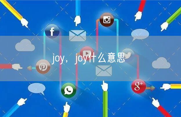 joy，joy什么意思