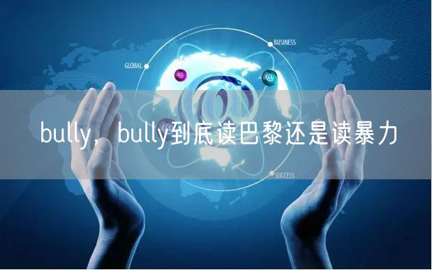 bully，bully到底读巴黎还是读暴力