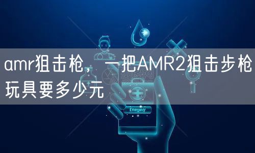 amr狙击枪，一把AMR2狙击步枪玩具要多少元
