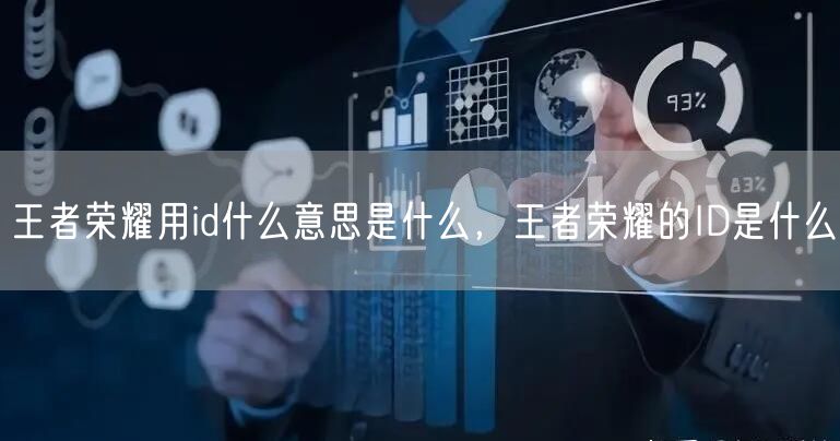 王者荣耀用id什么意思是什么，王者荣耀的ID是什么
