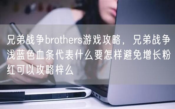 兄弟战争brothers游戏攻略，兄弟战争浅蓝色血条代表什么要怎样避免增长粉红可以攻略梓么