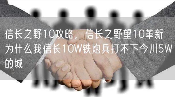 信长之野10攻略，信长之野望10革新 为什么我信长10W铁炮兵打不下今川5W的城