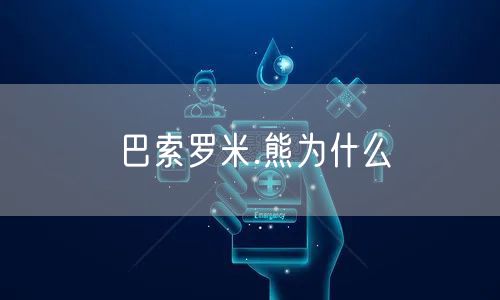 巴索罗米.熊为什么