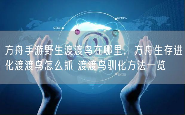 方舟手游野生渡渡鸟在哪里，方舟生存进化渡渡鸟怎么抓 渡渡鸟驯化方法一览