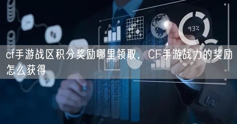 cf手游战区积分奖励哪里领取,CF手游战力的奖励怎么获得