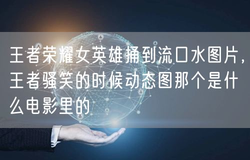 王者荣耀女英雄捅到流口水图片，王者骚笑的时候动态图那个是什么电影里的