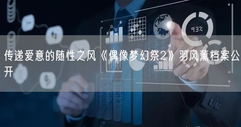 传递爱意的随性之风《偶像梦幻祭2》羽风薰档案公开
