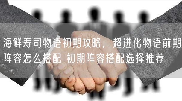 海鲜寿司物语初期攻略,超进化物语前期阵容怎么搭配 初期阵容搭配选择推荐