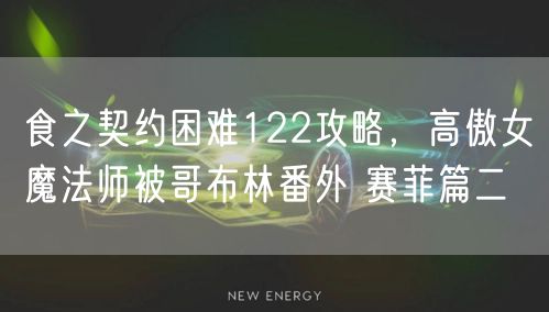 食之契约困难122攻略，高傲女魔法师被哥布林番外 赛菲篇二