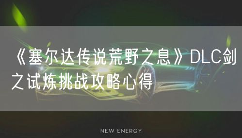 《塞尔达传说荒野之息》DLC剑之试炼挑战攻略心得