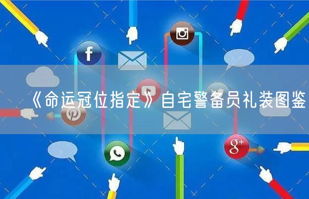 《命运冠位指定》自宅警备员礼装图鉴