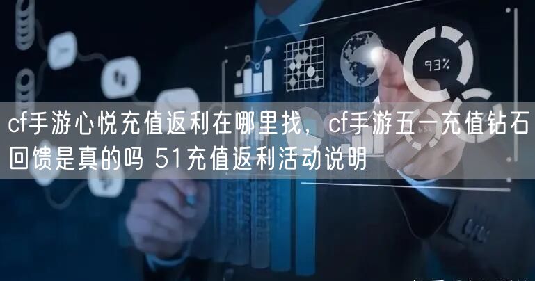 cf手游心悦充值返利在哪里找，cf手游五一充值钻石回馈是真的吗 51充值返利活动说明