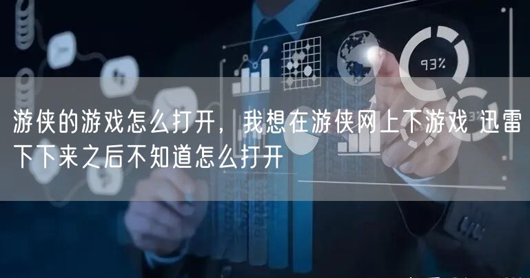 游侠的游戏怎么打开,我想在游侠网上下游戏 迅雷下下来之后不知道怎么打开