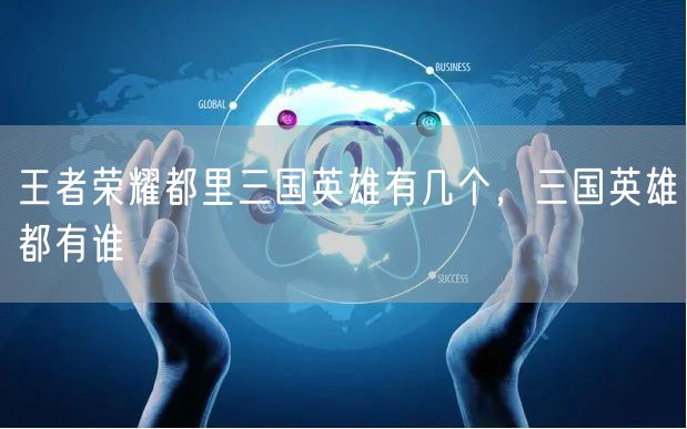 王者荣耀都里三国英雄有几个，三国英雄都有谁