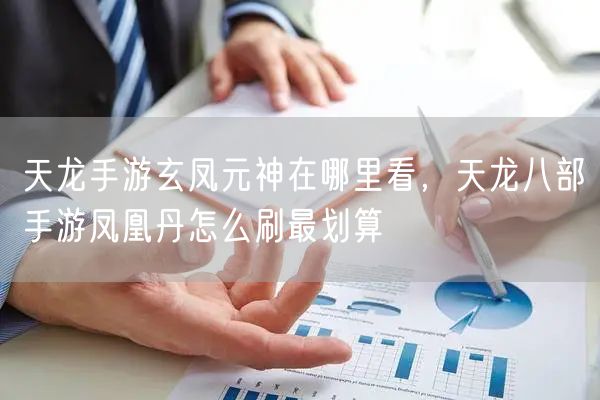 天龙手游玄凤元神在哪里看，天龙八部手游凤凰丹怎么刷最划算