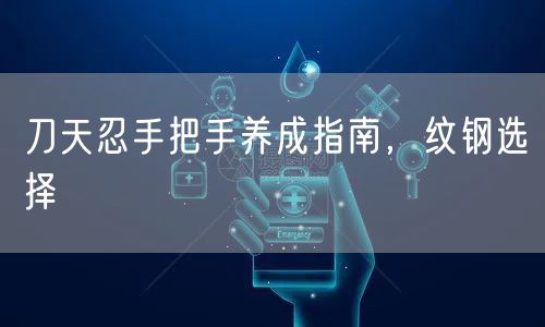 刀天忍手把手养成指南，纹钢选择
