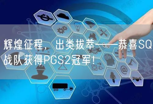 辉煌征程,出类拔萃——恭喜SQ战队获得PGS2冠军!