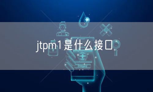 jtpm1是什么接口