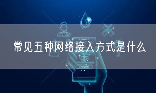 常见五种网络接入方式是什么