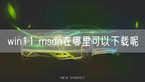 win11 msdn在哪里可以下载呢