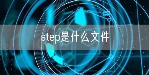 step是什么文件