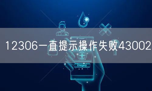 12306一直提示操作失败43002