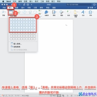 Microsoft Word 教程，如何在 Word 中插入表格？