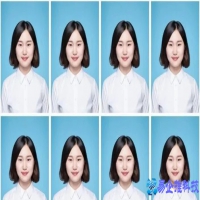 证件照ps教程，ps证件照排版