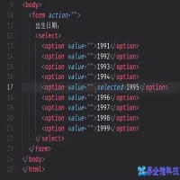 html下拉菜单代码怎么写，html下拉菜单制作方法