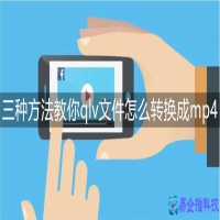 qlv怎么转mp4？qlv转mp4方法教程