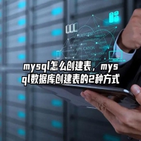 mysql怎么创建表，mysql数据库创建表的2种方式