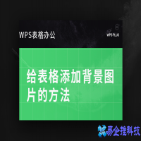 wps背景图片怎么设置，wps背景图片设置教程