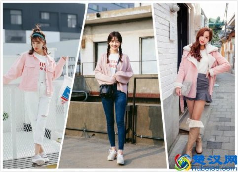 粉蓝色的搭配什么衣服好看图片(粉蓝色日常经典穿衣搭配图片)