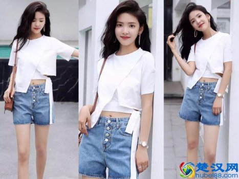 短款小t恤怎么搭配什么裤子(搭配对的裤子很时髦又显腿长)