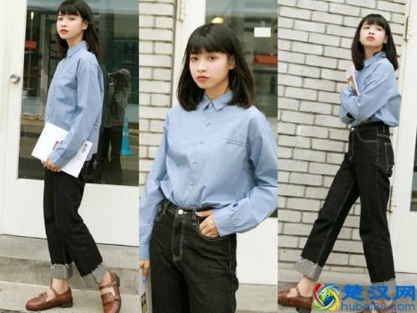  复古风衬衫配什么裤子（女生复古风上衣怎么搭配好看）