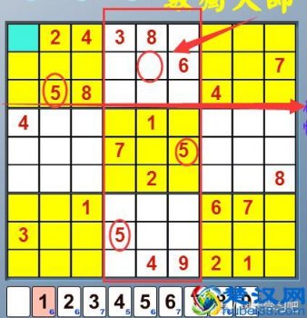  数独游戏怎么玩九宫格（初级9x9数独填写规律）