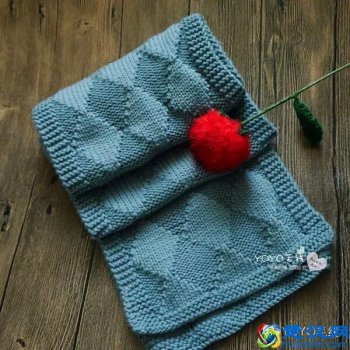  怎么织围脖？最简单好看的织法，新手易学