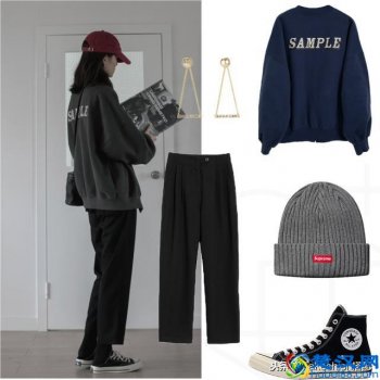  卫衣下身搭配什么衣服好看图片（卫衣如何搭配好看）